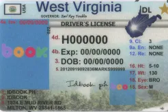 West Virginia-old fake ids